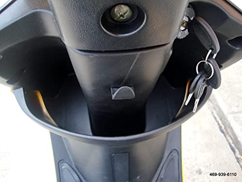 HHH 49cc/ 50cc Scooter Gas Fully Automatic Street Scooter Moped Vino 50 with Matching Trunk 50cc Moped for Adult