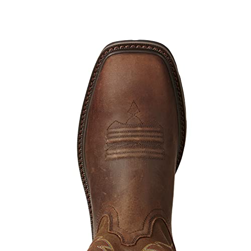 ARIAT Mens Groundbreaker 10 Inch Electrical Soft Toe Work/Duty - Brown