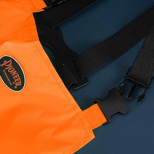 Pioneer Hi Vis Lightweight Waterproof Safety Rain Suit - Reflective Work Rain Gear for Men and Women