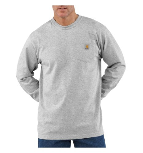 Carhartt Men's Loose Fit Heavyweight Long-Sleeve Pocket T-Shirt