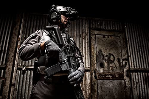 Mechanix Wear: The Original Covert Tactical Work Gloves with Secure Fit, Flexible Grip for Multi-Purpose Use, Durable Touchscreen Safety Gloves for Men (Black, Small)