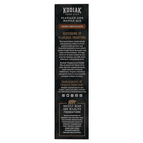 Kodiak Cakes Protein Pancake Power Cakes, Flapjack and Waffle Baking Mix, Buttermilk, 20 Oz, (Pack of 6)