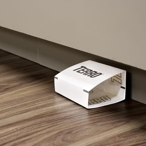TERRO T3206SR Non-Toxic Indoor Spider, Ant, Cockroach, Centipede, and Crawling Insect Trap - 12 Traps