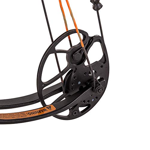 Bear Archery Royale Ready to Hunt Compound Bow Package for Adults and Youth, 12”- 27” Draw Length, 5-50 Lbs Draw Weight, Up to 290 FPS, Limbs Made in USA, Limited Life-Time Warranty