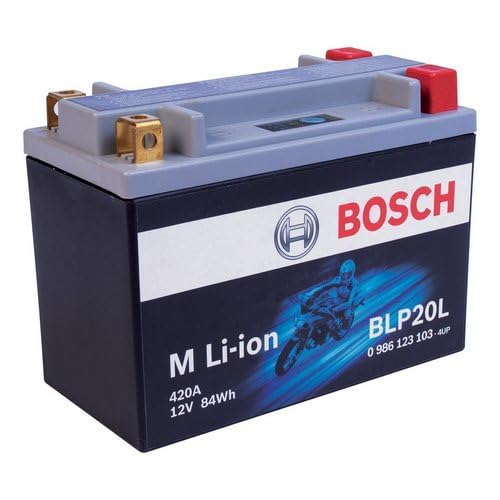 Bosch BLP5S, Group 5, Lithium Power Sport Battery, 120A 12V for Motorcycle, ATV/UTV, 4-Wheeler, Snowmobile, Personal Watercraft, Scooter, and Jet Ski’s
