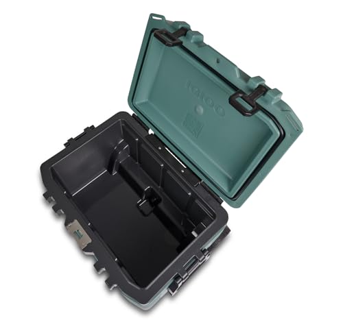 Igloo Trailmate 52Qt Wheeled Cooler, Insulated Hard Shell Ice Chest, Carbonite