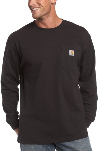 Carhartt Men's Loose Fit Heavyweight Long-Sleeve Pocket T-Shirt