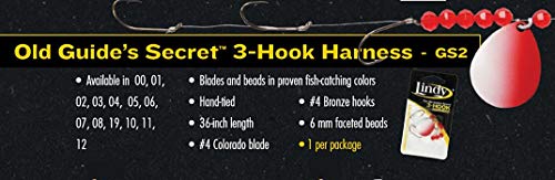 Lindy Old Guide's Secret Walleye Fishing Lure Rig/Harness