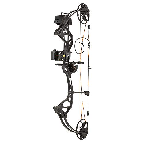 Bear Archery Royale Ready to Hunt Compound Bow Package for Adults and Youth, 12”- 27” Draw Length, 5-50 Lbs Draw Weight, Up to 290 FPS, Limbs Made in USA, Limited Life-Time Warranty