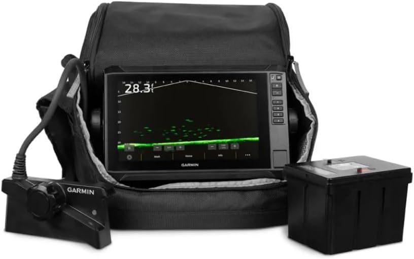 Garmin LiveScope™ Plus Ice Fishing Bundle LI with Garmin Navionics+ Maps for U.S. Inland
