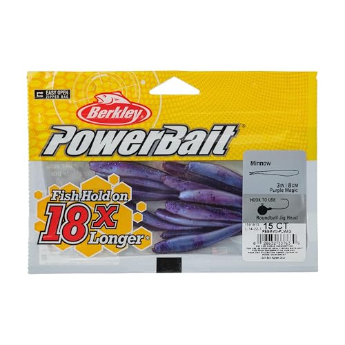 Berkley PowerBait Minnow Fishing Soft Bait