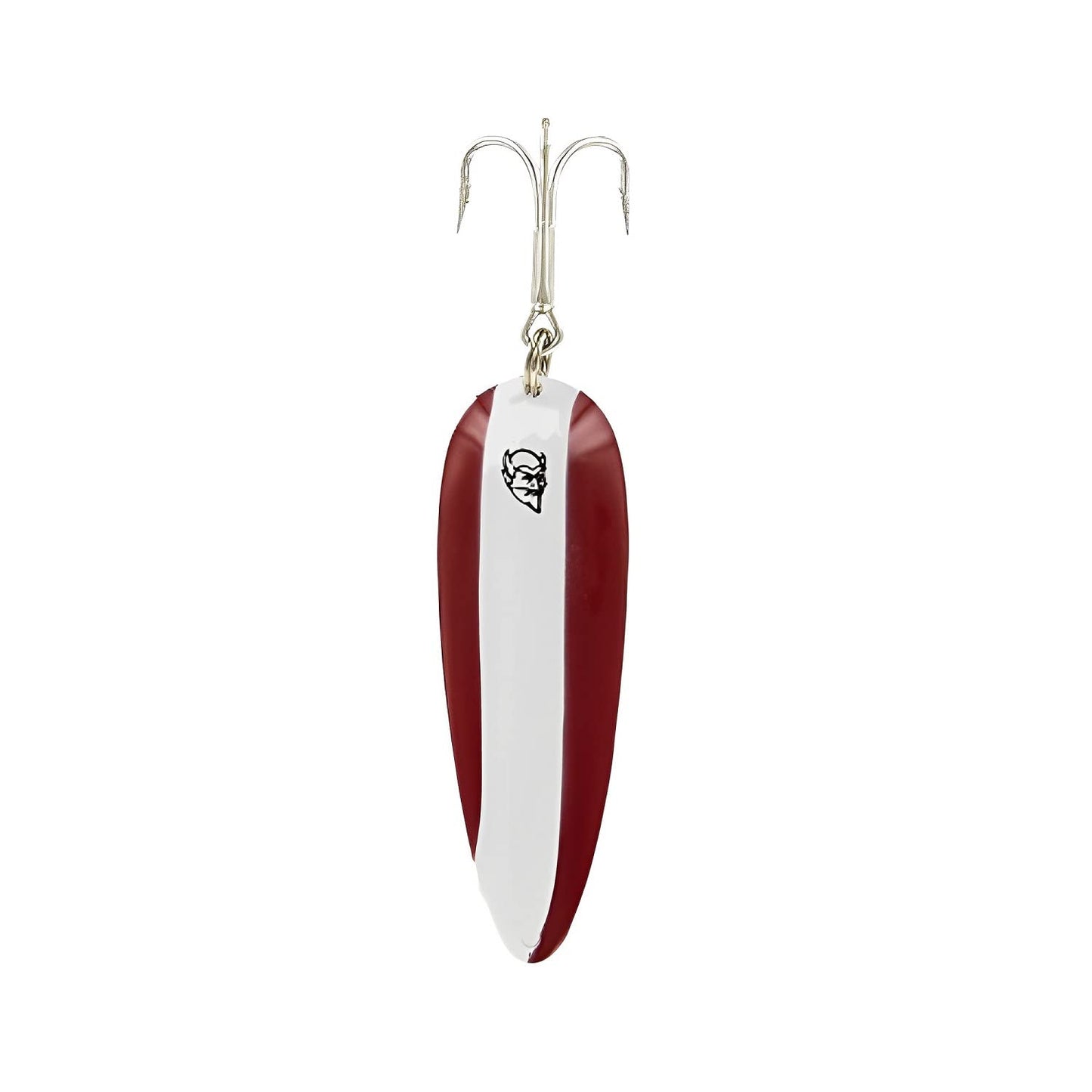 Dardevle Brass Back 1-Ounce Fishing Spoons, Red Devle