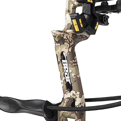 Bear Archery Legit Ready to Hunt Compound Bow Package for Adults & Youth, 14”- 30” Draw Length, 10-70 Lbs Draw Weight, Up to 315 FPS, Made in USA, Limited Life-Time Warranty
