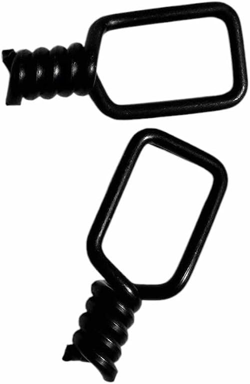 Southern Snares 9 GA Black Snare Swivel 50 Count Pack