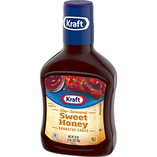 Kraft Sweet Brown Sugar Slow-Simmered Barbecue Sauce, 18 oz Bottle