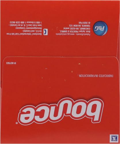 Bounce Dryer Sheets Laundry Fabric Softener, Outdoor Fresh Scent, 240 Count