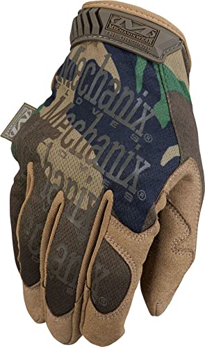 Mechanix Wear: The Original Tactical Work Gloves with Secure Fit, Flexible Grip for Multi-Purpose Use, Durable Touchscreen Safety Gloves for Men (Camouflage - MultiCam, X-Large)