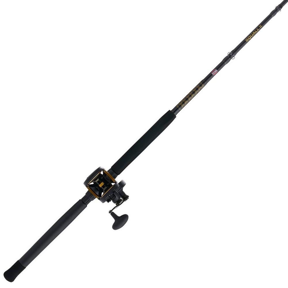 PENN Squall II Lever Drag Fishing Rod & Reel Combo