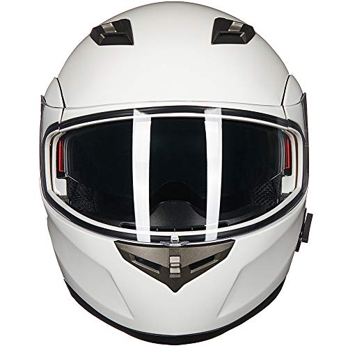 ILM Bluetooth Integrated Modular Flip up Full Face Motorcycle Helmet Sun Shield Mp3 Intercom Model 953/953 PRO