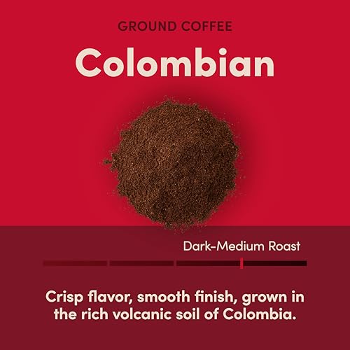 Tim Hortons Original Blend, Medium Roast Ground Coffee, Canada’s Favorite Coffee, Made with 100% Arabica Beans, 48 Ounce Canister