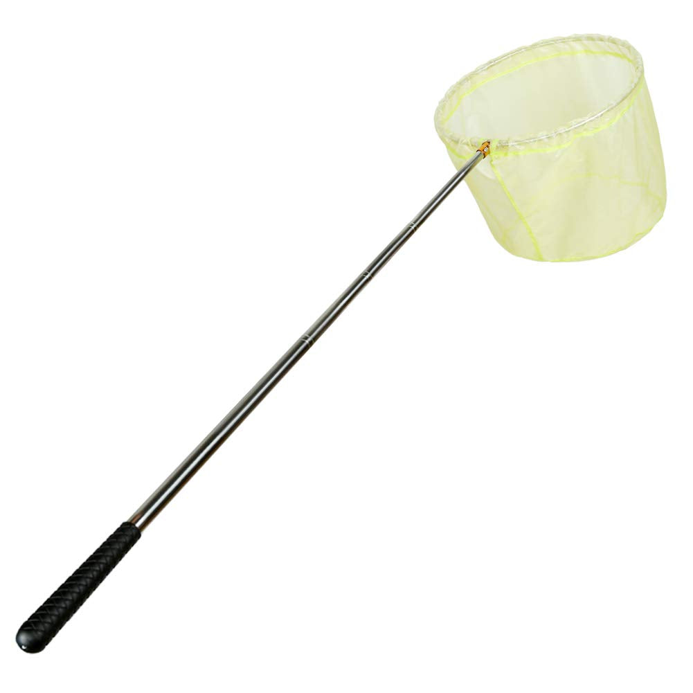 RESTCLOUD Bait Net and Fishing Landing Net with Telescoping Pole Handle Extends to 59 inches