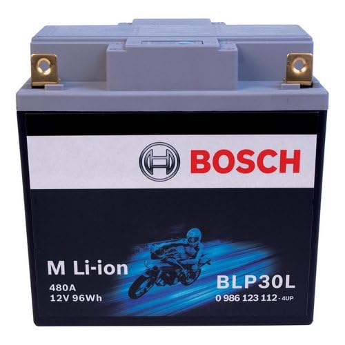 Bosch BLP5S, Group 5, Lithium Power Sport Battery, 120A 12V for Motorcycle, ATV/UTV, 4-Wheeler, Snowmobile, Personal Watercraft, Scooter, and Jet Ski’s