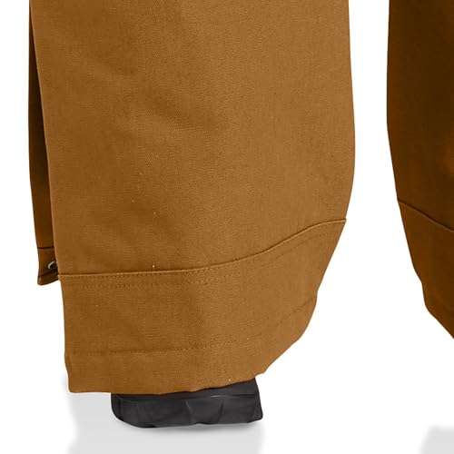 Carhartt Mens Loose Fit Firm Duck Insulated Bib Overall