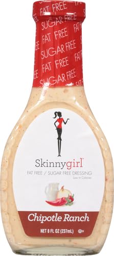 Skinnygirl Fat-Free Salad Dressing, Sugar-Free Buttermilk Ranch, 8 Ounce