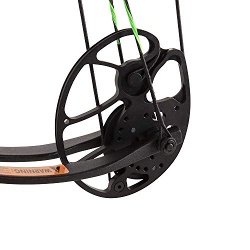 Bear Archery Royale Ready to Hunt Compound Bow Package for Adults and Youth, 12”- 27” Draw Length, 5-50 Lbs Draw Weight, Up to 290 FPS, Limbs Made in USA, Limited Life-Time Warranty