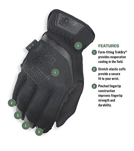 Mechanix Wear: Multicam FastFit Tactical Work Gloves (Large, Multicam)