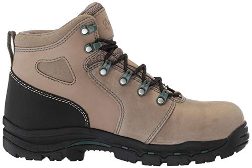 Danner Vicious NMT 4” Composite Toe Work Boots for Women - Waterproof and Breathable Leather Upper, Slip-Resistant Rubber Vibram Outsole, EH Resistant
