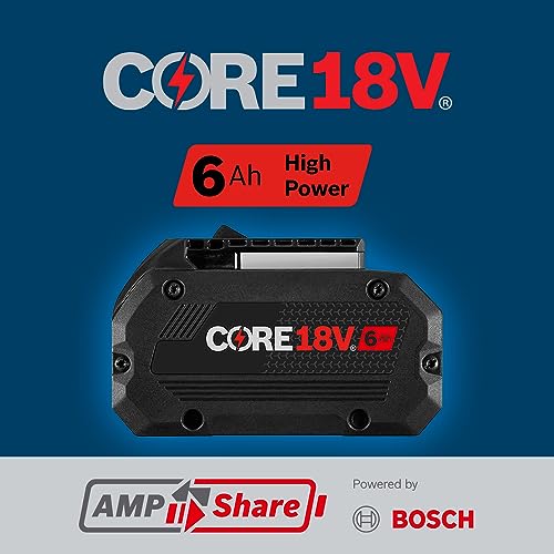 Bosch GBA18V80-2PK 18V CORE18V® Lithium-Ion 8 Ah High Power Battery, 2-Pack