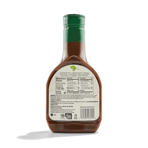 365 by Whole Foods Market, Organic Light Balsamic Vinaigrette, 16 Fl Oz