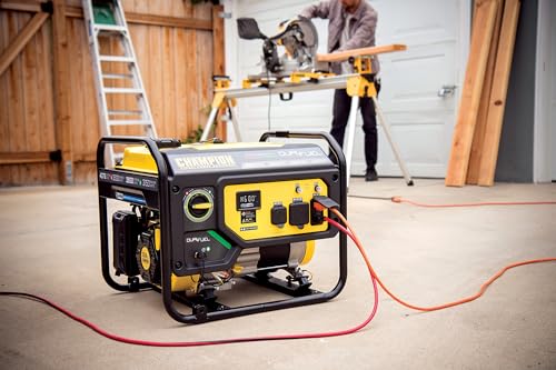 Champion Power Equipment 4375-Watt RV Ready Portable Generator with CO Shield