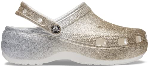 Crocs Women's Classic Platform Glitter Clog