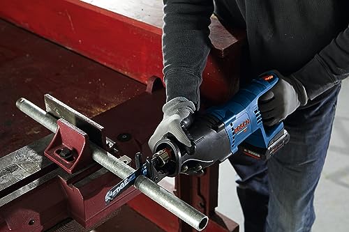 BOSCH GXL18V-501B25 18V 5-Tool Combo Kit with 2-In-1 Bit/Socket Impact Driver/Wrench, 1/2 In. Hammer Drill/Driver, Reciprocating Saw, Circular Saw, LED Worklight and (2) CORE18V 4 Ah Compact Batteries