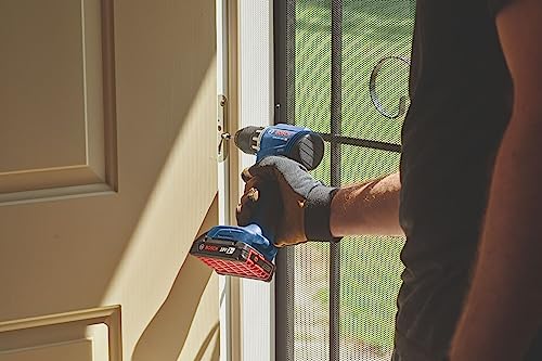 BOSCH GSR18V-400B12 18V Compact Brushless 1/2 In. Drill/Driver Kit with (1) 2.0 Ah SlimPack Battery