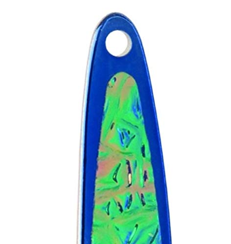 2-1/4-Inch Swedish Pimple Ice Fishing Hook, 1 Piece, White Pearl