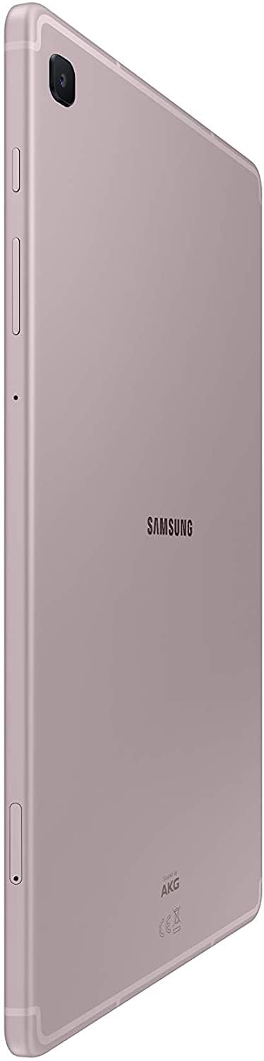 SAMSUNG Galaxy Tab S6 Lite 10.4" 128GB Android Tablet, LCD Screen, S Pen Included, Slim Metal Design, AKG Dual Speakers, 8MP Rear Camera, Long Lasting Battery, US Version, 2022, Chiffon Rose