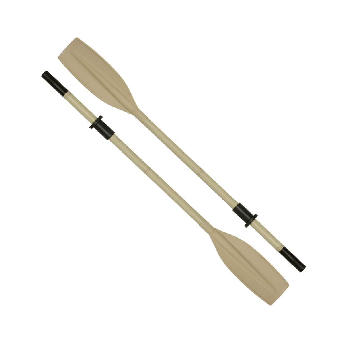 Oceansouth Heavy Duty Aluminum Oars (Split Shaft/Detachable) with Rubber Oar Sleeves - Light Weight