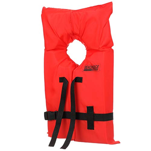 Seachoice Life Vest, Type II Personal Flotation Device - USCG Approved - Multiple Sizes and Colors