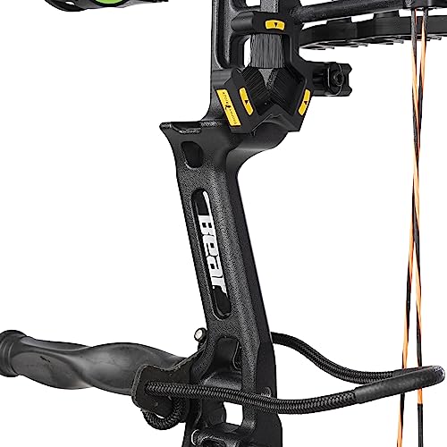 Bear Archery Legit Ready to Hunt Compound Bow Package for Adults & Youth, 14”- 30” Draw Length, 10-70 Lbs Draw Weight, Up to 315 FPS, Made in USA, Limited Life-Time Warranty