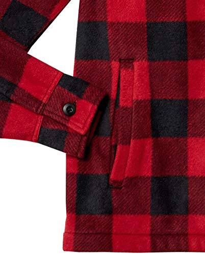 Amazon Essentials Men's Long-Sleeve Polar Fleece Shirt Jacket