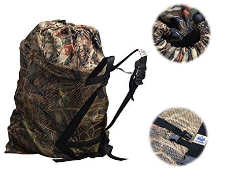 Mesh Decoy Bag for Duck Goose Turkey Waterfowl Hunting with Adjustable Straps