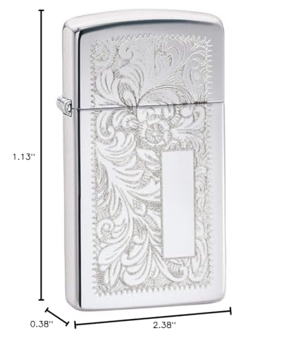 Zippo 200 Classic Brushed Chrome Pocket Lighter