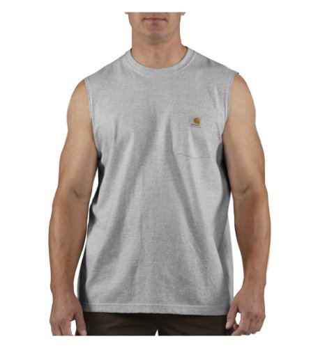 Carhartt Men's Workwear Pocket Sleeveless Midweight T-Shirt