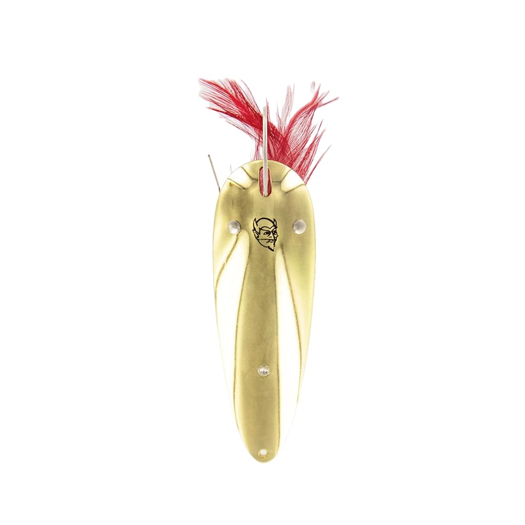 Dardevlet Weedless Brass Back 3/4 oz Fishing Spoons