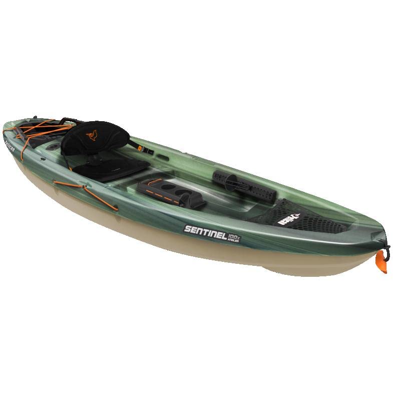 Pelican Khaki Sentinel 100X Sit-On Kayak