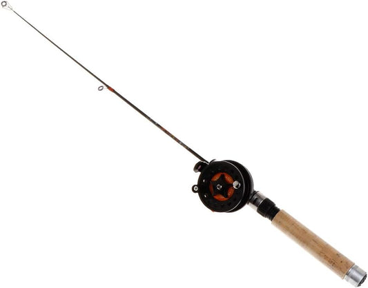 1 Set Fishing Rod with Fishing Reel Short Portable Winter Outdoor Ice Fishing Rods and Reels Combo Freshwater