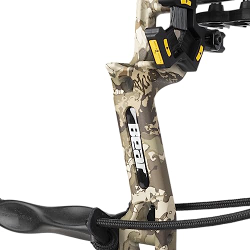 Bear Archery Legit Ready to Hunt Compound Bow Package for Adults & Youth, 14”- 30” Draw Length, 10-70 Lbs Draw Weight, Up to 315 FPS, Made in USA, Limited Life-Time Warranty